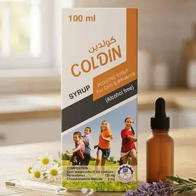 COLDIN SYRUP 100ML ALCOHOL FREE