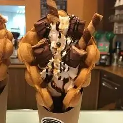 Kinder Bubble Waffle 