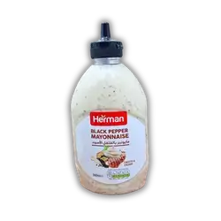 Herman's Black Pepper Mayonnaise 500ml