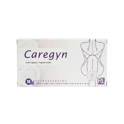 Caregyn Vaginal Ovules 10Pcs _ PJ PHARMA