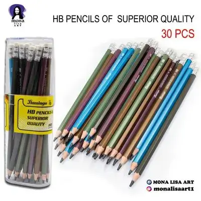HB Pencil-flamingo