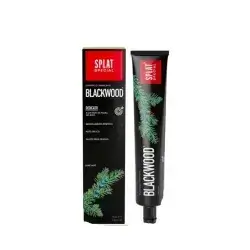 black wood toothpaste