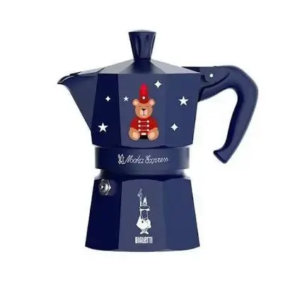 MOKA EXPRESS 3 TZ BLU "TEDDY BEAR"