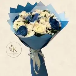 Blue Lily Bouquet