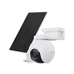 EZVIZ EB8 Pro 4K Pan & Tilt 4G & Wi-Fi Battery Camera Kit with Solar Panel