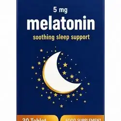 Melatonin soothing sleep support tablet