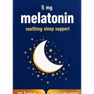 Melatonin soothing sleep support tablet