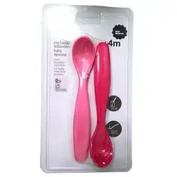 Suavinex Baby Spoons pink +4m