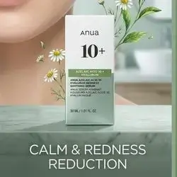 Anua Azelaic Acid 10 Hyaluron Redness Soothing Serum.