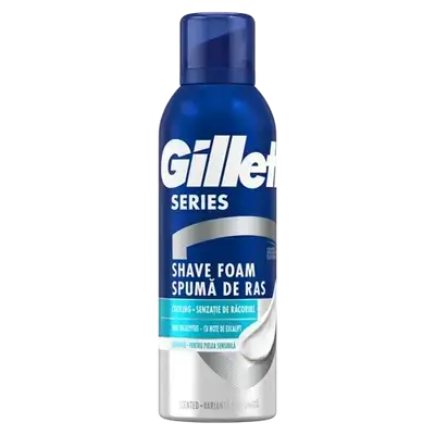 Series Sensitive Cool shaving foam for men 200ml _ Gillette