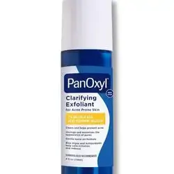 Panoxyl clarifying exfoliant for acne solution
