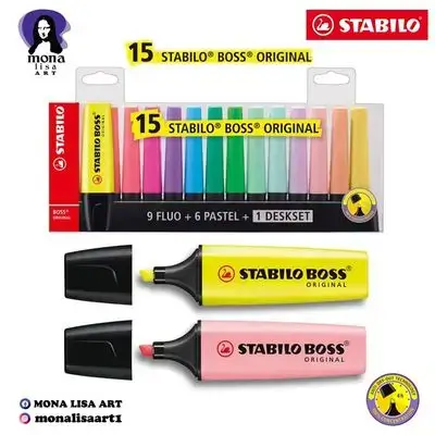 Highlighter Boss 15pcs
