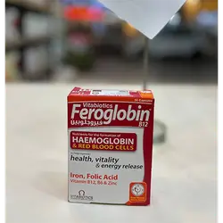 Feroglobin B12 Capsule Vitabiotics Iron / Folic Acid / Vitamin B12, B6, Zinc