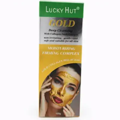 Lucky Hut Gold Deep Cleansing Moisturizing Firming Complex Gold Collagen Peel-Off Mask