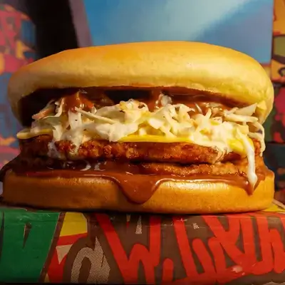 Retro Chicken Burger
