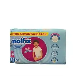 Molfix Ultra Advantage Pack (comfy like Mom's Hug) 12-17 kg 68pcs
