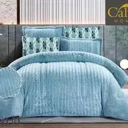 Quilt Set 2 Person,Original Velvet Fabric-Calvo-6 Pcs