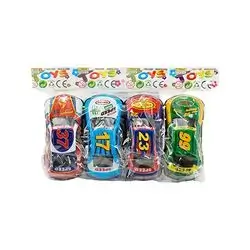 Speed 4 Pcs Small Ricing Car