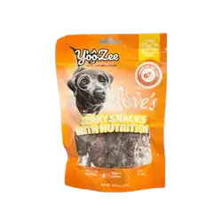 YooZee Love's Jerky Snacks With Nutrition Chicken and Duck Twist 100g