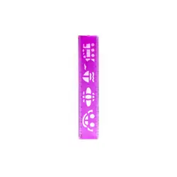 Lettering stencil and ruler