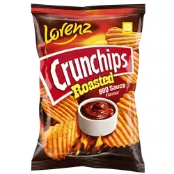 Lorenz Crunchips BBQ Sauce Roasted 120g