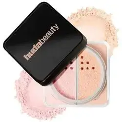 Huda Beauty Easy Bake Loose Baking & Setting Powder peach pie&cherry blossom cake