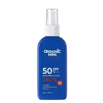 Sunscreen Lotion SPF50 PA++++ Water-Resistant 100ml _ ORGANIC MiMi