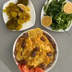 Double Bean Tashreeb With Egg
