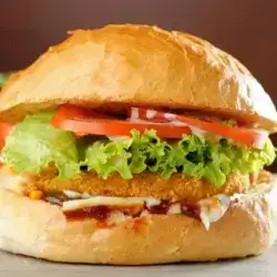 Lava Chicken Burger