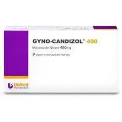 gyno-candizol miconazole nitrate 400mg 3 vginal ovules