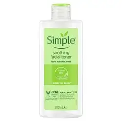 simple soothing facial toner 200ml
