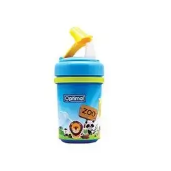 Silicone Spout Weaning Cup 240ml - Blue