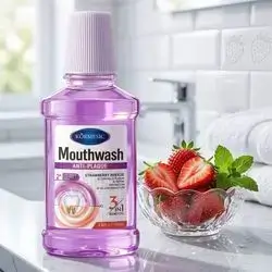 Körmesic Mouthwash Anti-Plaque Strawberry Breeze (250ml)