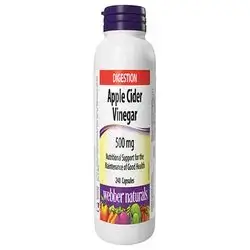 Apple Cider Vinegar 500Mg 90 Capsules Webber Naturals