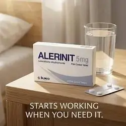Alerinit 5mg (Levocetirizine) 20 Tablets