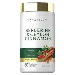 carlyle berberine&ceylon cinnamon 60cap