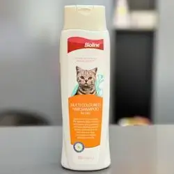Bioline Multi Colored Hair Shampoo for Cats 200ml