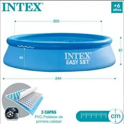 Swimming Pool, 2.44m Long 61CM High