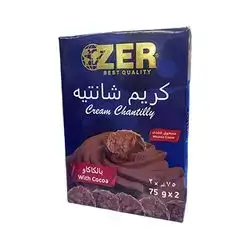 Zer Whipped Cream Cocoa 2pack 150g