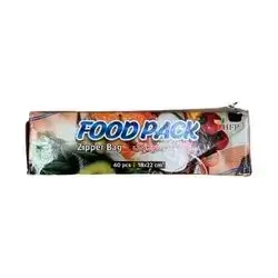 Food Pack Zipper Freezer Bag18x22cm