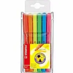 Stabilo Flash Highlighters Assorted Pack 6