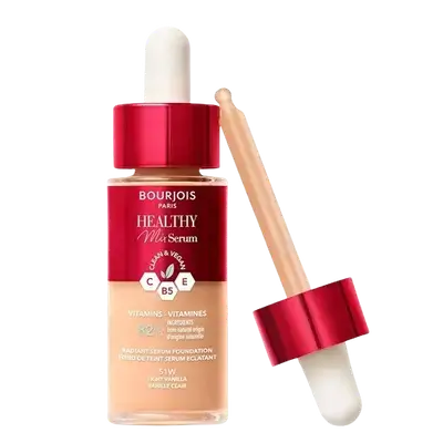 Healthy Mix Serum Radiant Serum Foundation 51W LIGHT VANILLA 30ml _ BOURJOIS PARIS