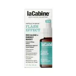 la cabine ampoule in serum flash effect red algae + energy boost 30ml