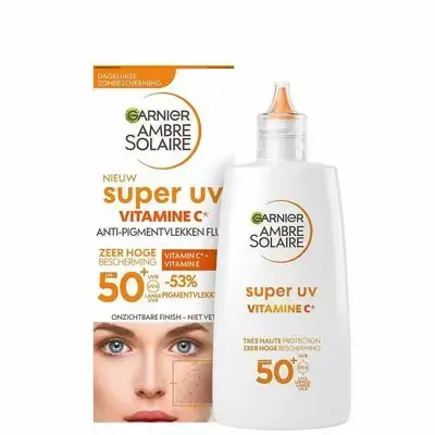 Garnier Ambre Solaire Face Super UV Vitamin C* Anti-Pigmentation Fluid SPF 50+ 40 ml