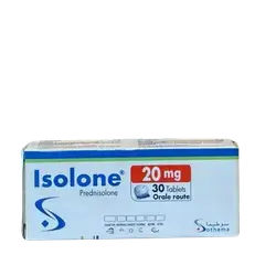 isolone 20mg prednisolone 30tablets