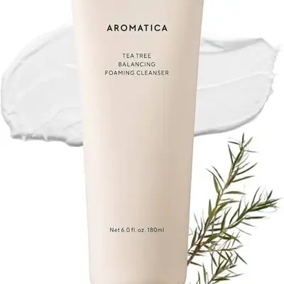 aromatica tea tree foam cleanser