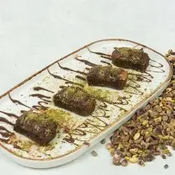 Pistachio Chocolate Baklava