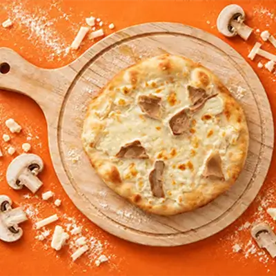 Kashkaval with Mushrooms
