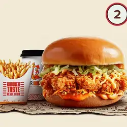 Garlic Chitir Burger
