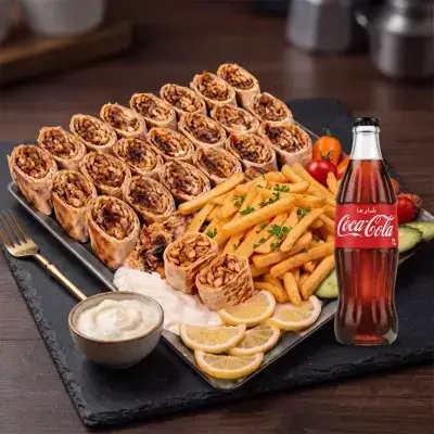 Chicken Shawarma Arabic Meal